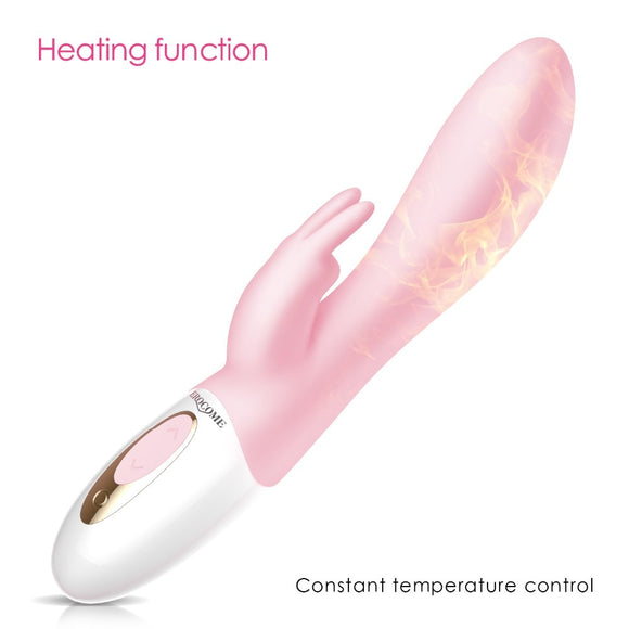G Spot Dildo Rabbit Vibrator for Women Dual Vibration Silicone Waterproof Female Vagina Clitoris Massager Sex Toys For Women