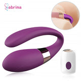 Female G Spot Vibrator Dildo Double Vibrator Vagina Massage Sex Toys for Women Wireless Remote Control Dildo Vibrating Egg Adult
