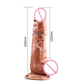 2019New Automatic Telescopic Heating Dildo Vibrator G-spot Massage Huge Realistic Penis Vibrator Sex Toys For Women Sex Products
