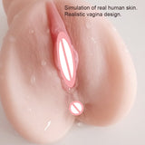 3D Artificial Vagina Male Masturbators Cup Soft Deep Throat Realistic Pocket Real Pussy Anal Soft Silicon Sex Toys for Men