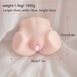 3D Artificial Vagina Male Masturbators Cup Soft Deep Throat Realistic Pocket Real Pussy Anal Soft Silicon Sex Toys for Men