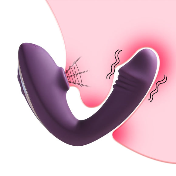 10 Speep Vagina Vibrator Nipple Sucking Clitoris Stimulation Orgasm Sucker Vibrating Dildo Erotic Adults Sex Toys for Women Shop
