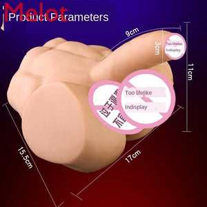 Female Products Sex Gun Real Person Hair Nursing Female Inflatable Male Doll Silicone Simulation Mold Male Male Gay Sex Toys