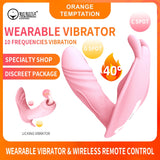 Fidget Toy Wearable Butterfly Dildo Vibrator Sex Toy for Women G Spot Clits Stimulator Wireless Remote Control Vibrating Panties