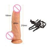 silicone skin feeling long anal dildo penis phallus realistic big female masturbator suction cup dick adult sex toys for woman