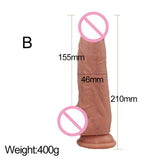 silicone skin feeling long anal dildo penis phallus realistic big female masturbator suction cup dick adult sex toys for woman