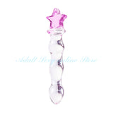 Crystal Glass Dildo Penis Effortless Insertion Clitoris Stimulation Adult Sex Toys Anal Plug Butt Plug for Women and Men
