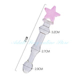 Crystal Glass Dildo Penis Effortless Insertion Clitoris Stimulation Adult Sex Toys Anal Plug Butt Plug for Women and Men
